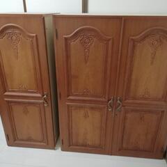 洋服タンスの上部のみの画像