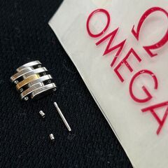 オメガ　デビル4370シリーズ　ベルトコマ 正規品 センター爪が...