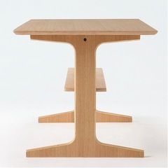 [値下げ]新品未使用【茨城県水戸市引取限定】無印　ダイニングテーブルの画像