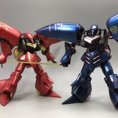 【取引終了】BANDAI 旧HGUC 1/144 キュベレイMK...