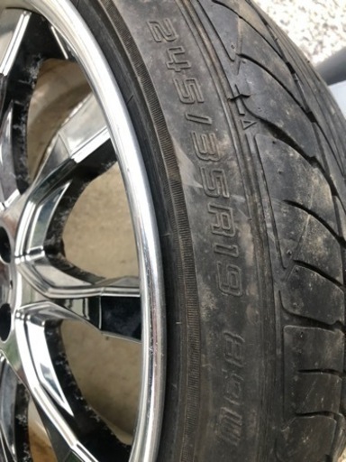 WORK SCHWERT 19インチ　ホイール　タイヤ　4本セット　ワーク　5穴　114.3　10月末までに値下げ2万で取引可能