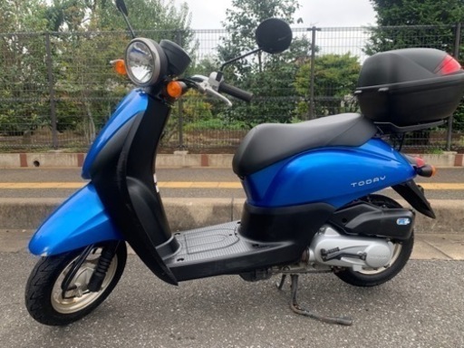 ⭐トゥデイ走行距離1525km⭐️バッテリー新品、オイル交換ずみ、HONDA、原付