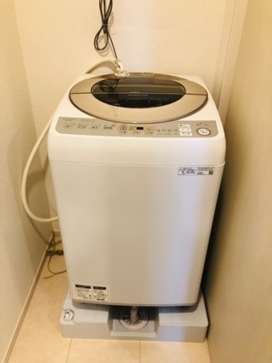 <配送取付無料・無料延長保証付] ⭐︎良品⭐︎ シャープ 9kg洗濯機 ES-GV9D