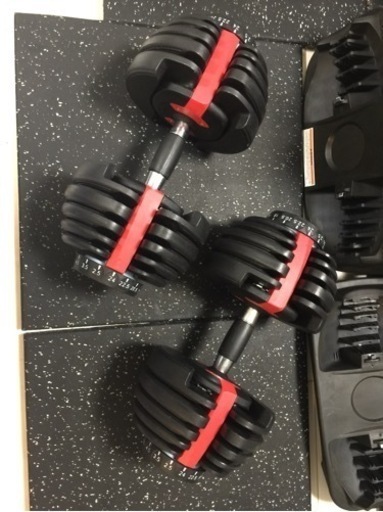 可変式ダンベル 24kg ×2個セット 可変式ダンベル 24kg ×2個セット
