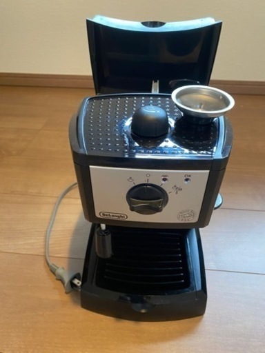 デロンギ(DeLonghi)エスプレッソ・カプチーノメーカー EC152J ブラック 4カップ以下