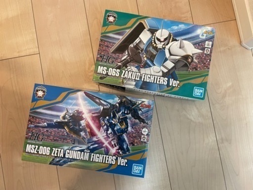 ガンプラ MSZ-006 ゼータガンダム,MS-06S ザクⅡファイターズver