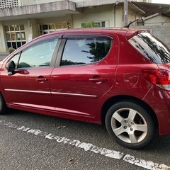 5万円、値下げしました！プジョー207  現在商談中ですの画像