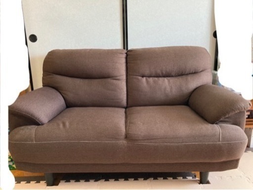 ニトリ　ソファ　3人掛け　目立った汚れ無し　※お値下げしました！