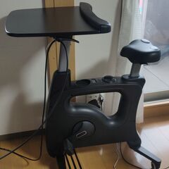 デスク 付き フィットネス バイク エアロ バイク　ダイエット　...