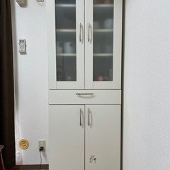 【受け取り手決まりました】DCMホーマック　食器棚