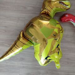 恐竜　風船　２個セットの画像