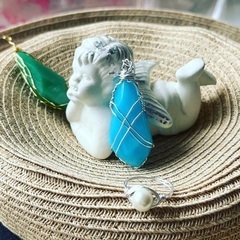 石を包むワイヤーアクセサリーブリエデコ講座
