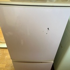 SHARPツードア冷蔵庫(再投稿)差し上げます。