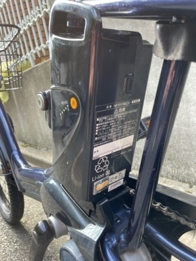 パナソニック　電動自転車　ギュットミニ　バッテリー2個