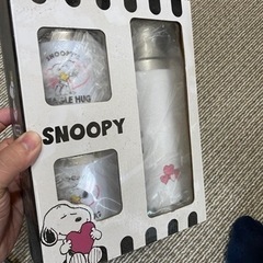 スヌーピー 水筒 マグ セットの画像
