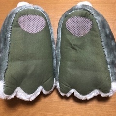 グレー【可愛い🎶可愛い🎶】ルームシューズ　子供から大人まで着用可^_^の画像