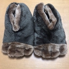 茶色【可愛い🎶可愛い🎶】ルームシューズ　子供から大人まで着用可^_^