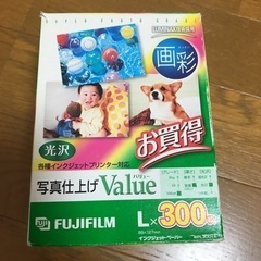富士フイルム 画彩 写真仕上げバリュー 光沢 Lサイズ 132枚