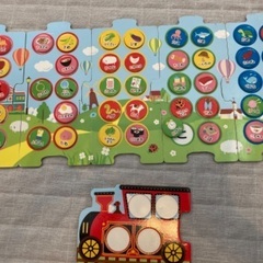 くもん　絵合わせきしゃポッポ　あいうえおの画像