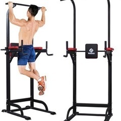 WASAI(ワサイ) ぶら下がり健康器 懸垂マシン【高さ218CM】懸垂 器具 チンニングスタンド けんすいマシーン 筋肉トレーニング BS502 の画像