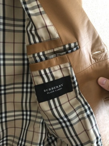 Burberry レザージャケット