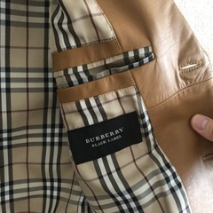 Burberry レザージャケットの画像