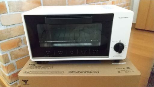 \u003c売約済み＞山善 YAMAZEN トースター オーブントースター 2枚焼き YTS-S100(W)　（中古品）