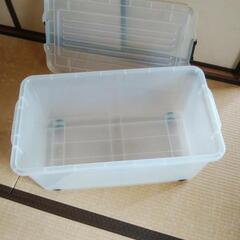 プラスチック収納ケースの画像