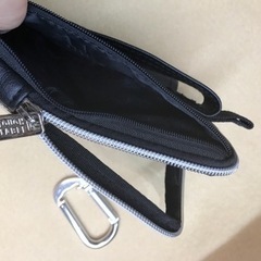 小物収納付き スマホケース 柔らかレザー tough LABER の画像