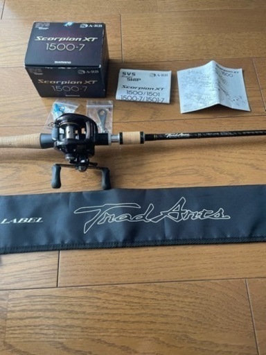 ダイコーバスロッド、シマノスコーピオン