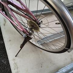 （取引者確定)26インチ自転車の画像