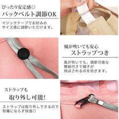 【新品】キャップサンバイザーの画像