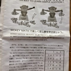 モンキーマス monkey mathの画像