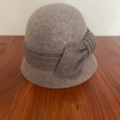 【取引済】冬用帽子（リボン）