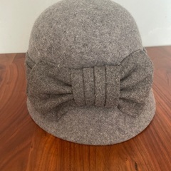 【取引済】冬用帽子（リボン）の画像