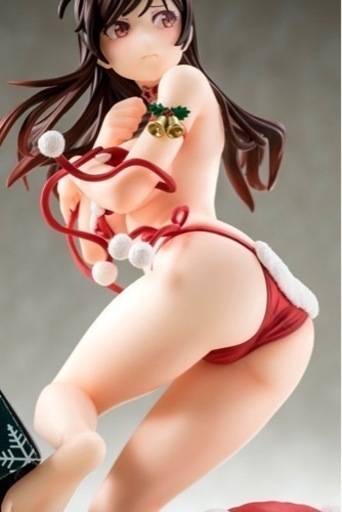 彼女、お借りします 水原千鶴 サンタビキニdeふわもこフィギュア 1/6