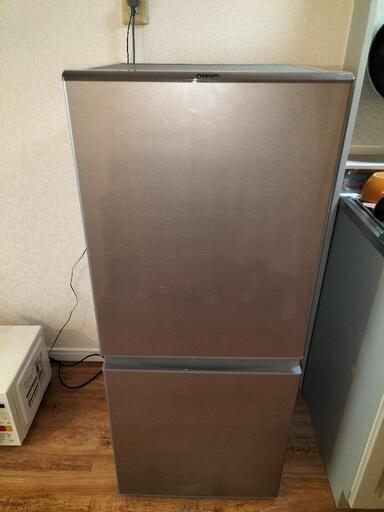 【2022年製】AQUA 2ドア冷蔵庫(126L)