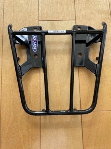 キジマ(Kijima) リアキャリア PCX125/PCX150('14以降) スチール製 ブラック 210-215