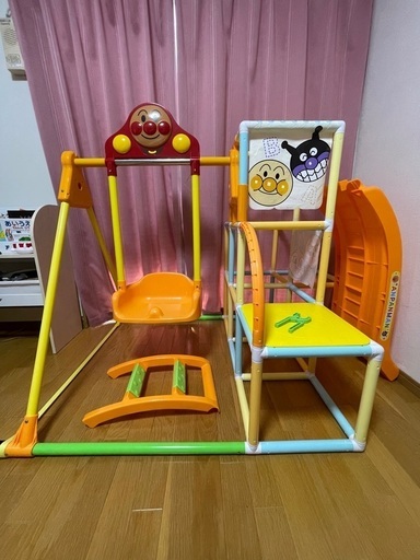 アンパンマン ジャングルジム 滑り台 ブランコ