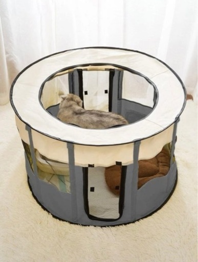 【新品】ポータブルゲージ   猫用ゲージ   ペット用  ゲージ