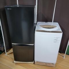 🙇‍♂️h96売約済み‼️設置まで無料‼️最新2020年製✨新色マットブラック！TOSHIBA 家電セットの画像