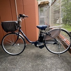 値下げしました！防犯登録抹消済み　パナソニック電動自転車ビビ26インチ　