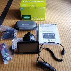 SANYO Gorilla lite ポータブルカーナビ　ワンセ...