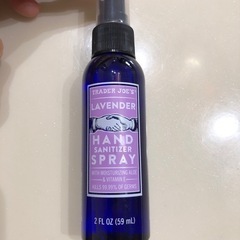 【トレジョ】新品未使用　ラベンダー　ハンドサニタイザースプレー