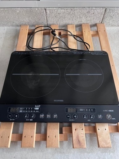 中古▶︎訳あり　IH 二口用