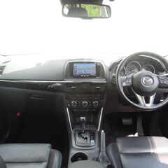 24年 CX-5 2.2 XD-Lパッケージ/軽油/純正ナビ/TV/バック/サイドカメラ/黒革シート/シートヒーター/64,870kmの画像