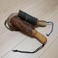 （取引中）バトニング棒、小さな台