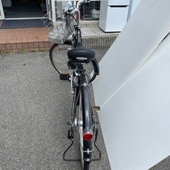 電動アシスト自転車（27インチ）ブリジストン　電動/黒　　中古品の画像