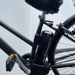 電動アシスト自転車（27インチ）ブリジストン　電動/黒　　中古品の画像