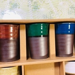 未使用　引き出物　　コップセットの画像